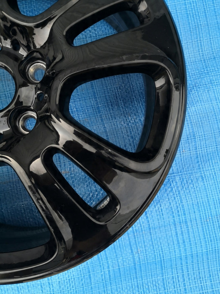 1x Alufelge 17 Zoll 5.5" 5x112 45ET Glanz Schwarz 6855119 Mini F57 F56 F55