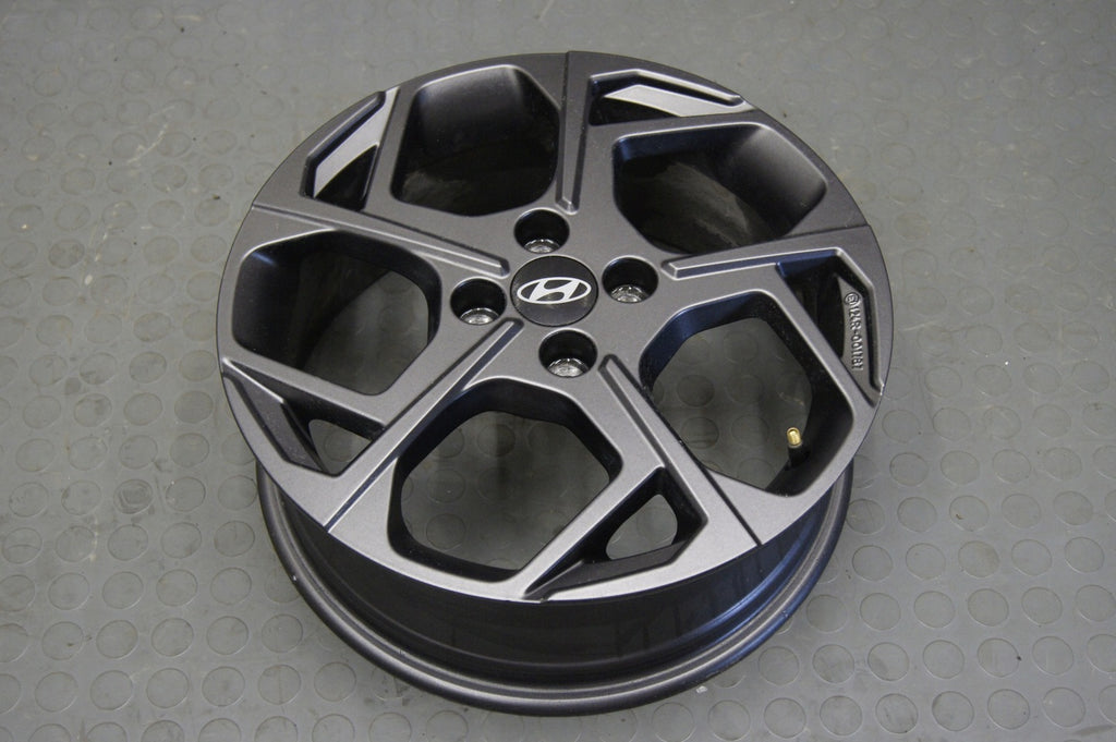 1x Alufelge 16 Zoll 6.0" 4x100 50ET Glanz Q0400ADE06 Hyundai Bayon Rim Wheel