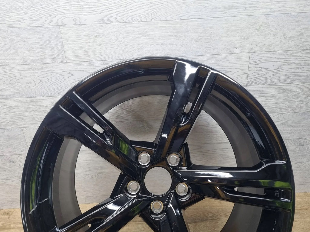 1x Alufelge 19 Zoll 8.5" 5x112 32ET Glanz Schwarz 8W0071499B Audi A4 Rim Wheel FEL6524109970fk