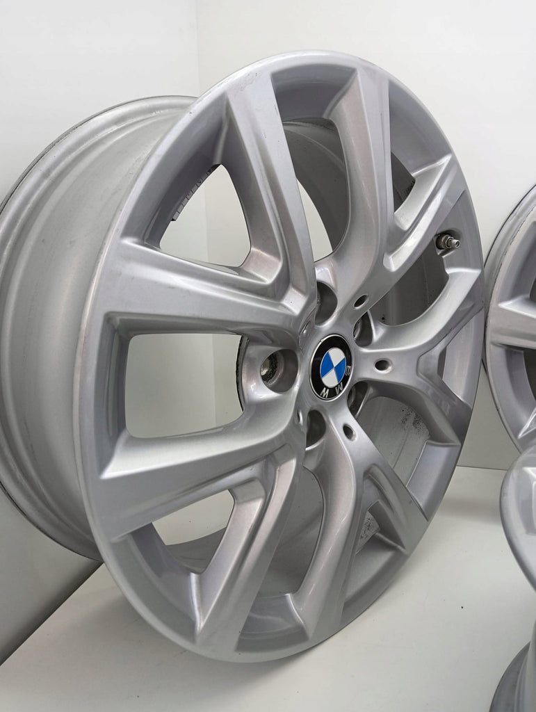 4x Alufelge 17 Zoll 6.5" 5x112 39ET Glanz Silber 6856076 BMW F39 X1 F48 FEL8031093124az