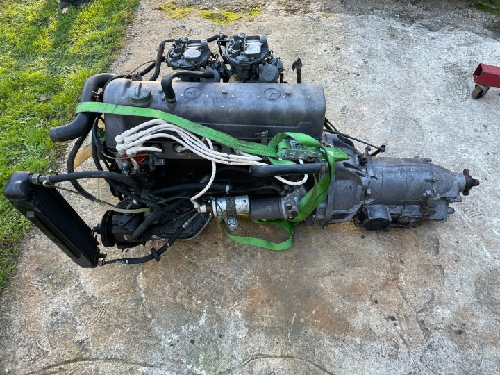 Motor Mercedes-Benz W110 W114 2.3 Benzin Engine Unkomplett MOT9734345355yv