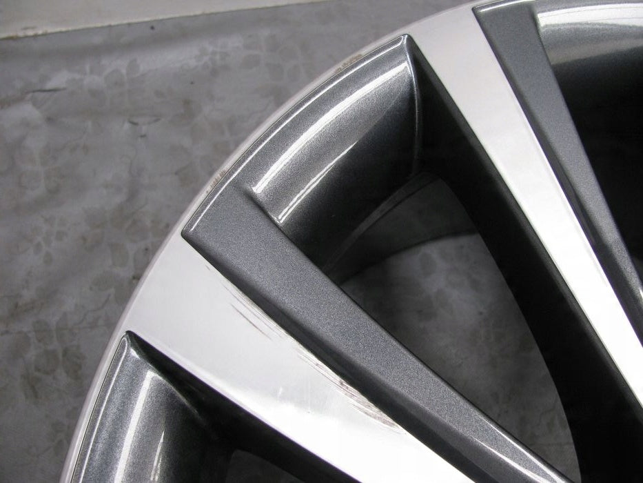 1x Alufelge 18 Zoll 7.5" 5x112 48ET Glanz Graphit 5E3601025AG Skoda Octavia