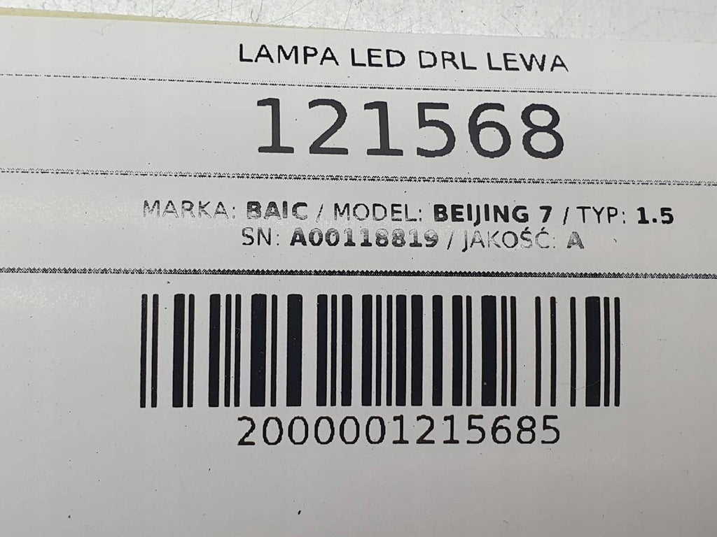 Frontscheinwerfer A00118819 LED Links Scheinwerfer Headlight