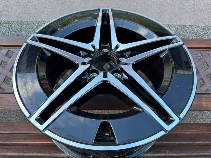 1x Alufelge 18 Zoll Glanz A2064016600 Mercedes-Benz W206 Rim Wheel FEL7809803744vd