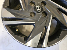 Load image into Gallery viewer, 1x Alufelge 16 Zoll 6.0" 4x100 50ET Glanz 52910-Q0200 Hyundai I10 III I20 FEL1471898455pl