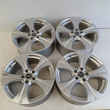 Laden Sie das Bild in den Galerie-Viewer, 4x Alufelge 18 Zoll 8.0" 5x112 38ET Glanz Silber A2534010800 Mercedes-Benz Glc FEL3718055705nk