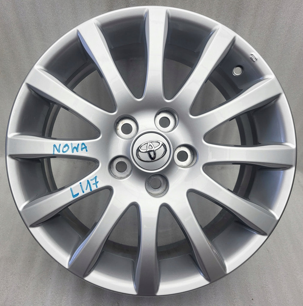 1x Alufelge 17 Zoll 7.0" 5x114.3 45ET Glanz Silber PZ474-T0677-Z Toyota Avensis FEL6984074184qw