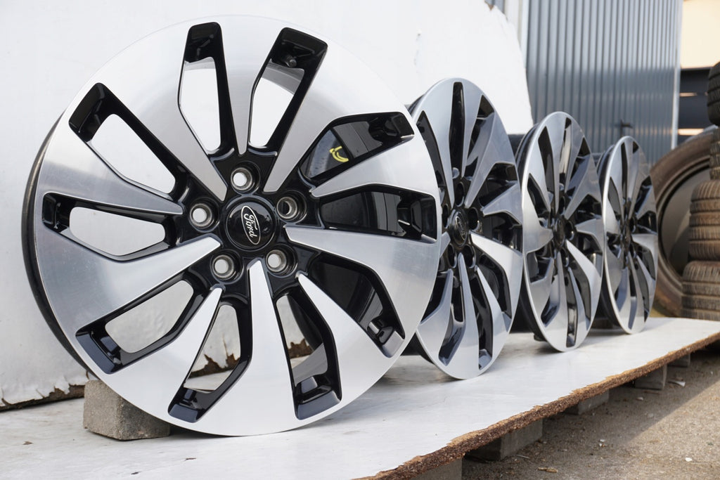 4x Alufelge 17 Zoll 7.0" 5x108 50ET Glanz Schwarz JX7C-1007-G1A Ford Rim Wheel FEL2764175251ym
