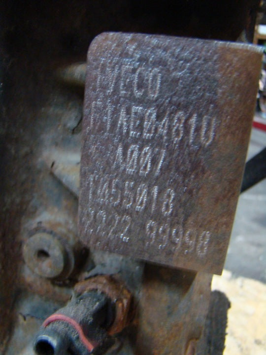 Motor Iveco I F1AE0481U 2.3 106PS 78kW 197TKm Diesel Engine Unkomplett MOT8116236240bl