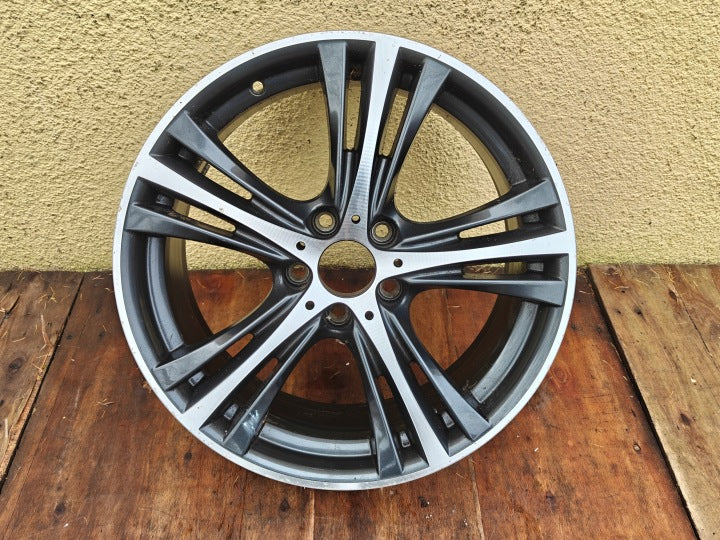 1x Alufelge 19 Zoll 8.0" 5x120 36ET Glanz Graphit 6883014 BMW 3 F30 F31 Mg FEL2057176714wr