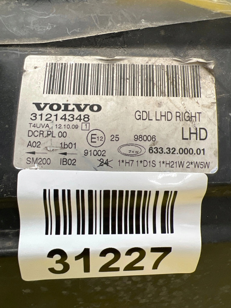Frontscheinwerfer Volvo S80 V70 III 31214348 Xenon Rechts Scheinwerfer Headlight SCH2756372367sq
