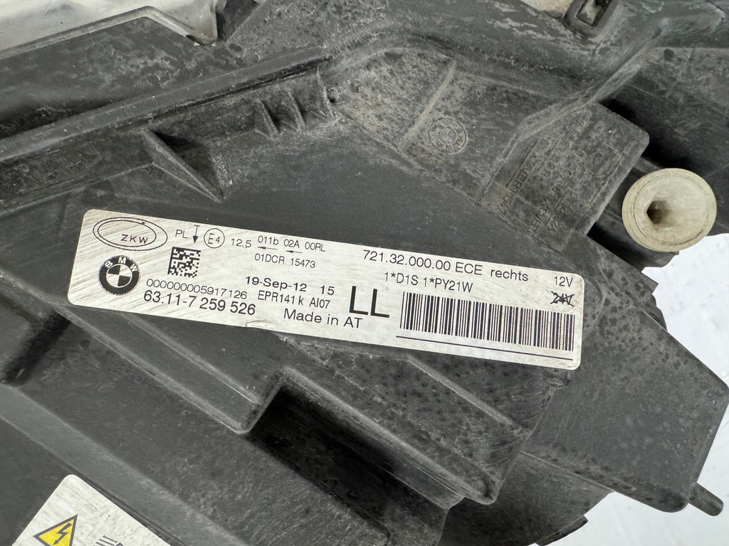 Frontscheinwerfer BMW F30 F31 7259526 XENON Rechts Scheinwerfer Headlight SCH1244232757it