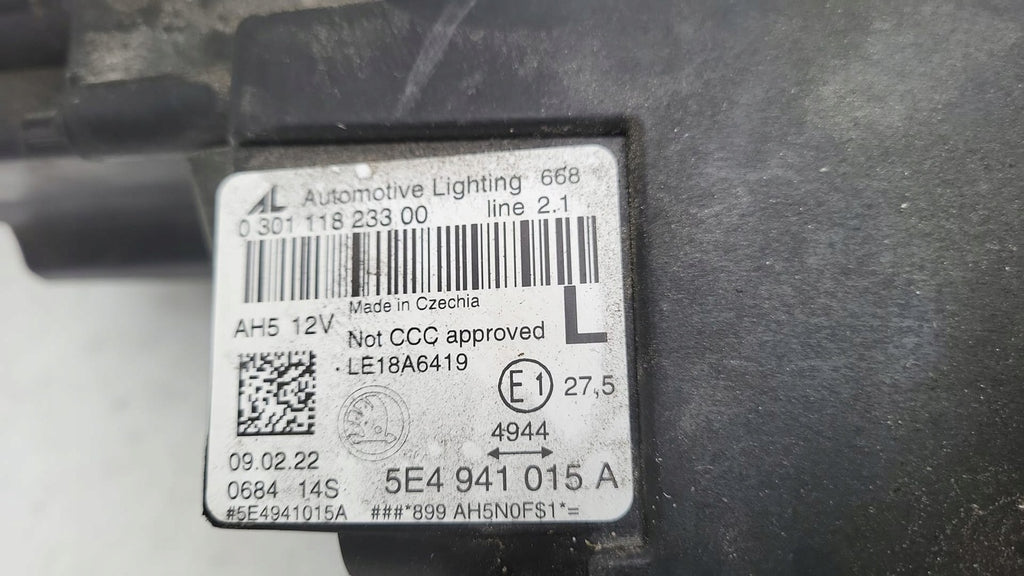 Frontscheinwerfer Skoda Octavia IV 5E4941015A Full LED Links Headlight SCH7967869936qb