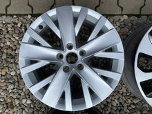 Load image into Gallery viewer, 1x Alufelge 17 Zoll 7.0&quot; 5x112 39ET Matt Silber 7N0601025L VW Sharan Rim Wheel