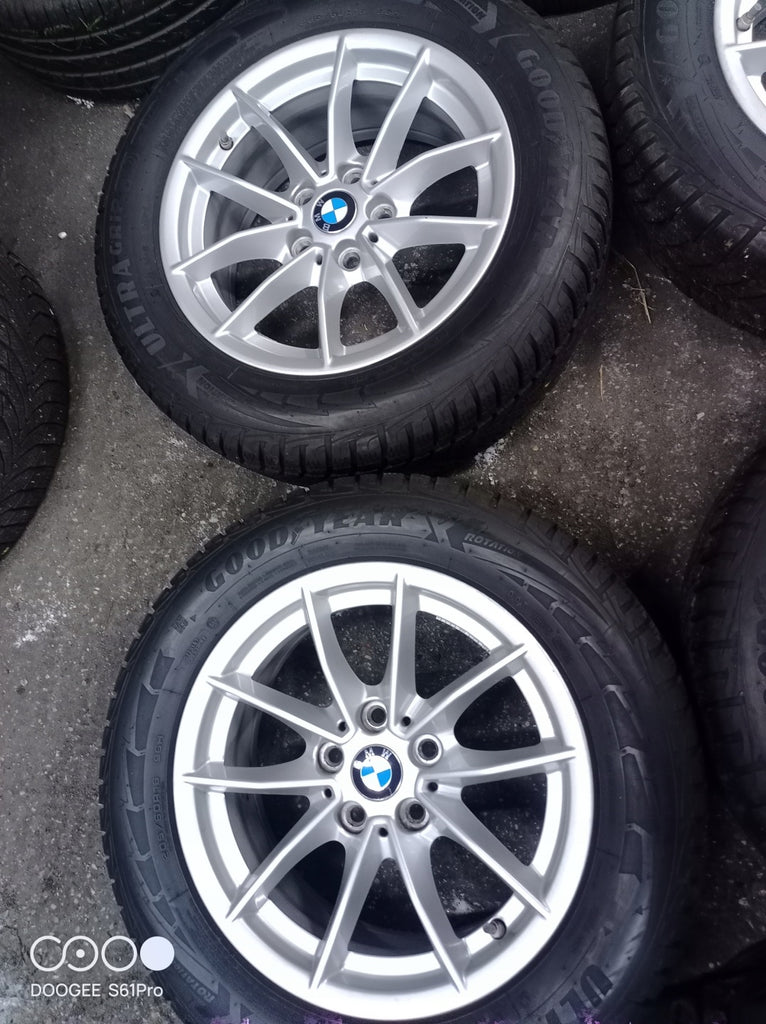 4x Alufelge 16 Zoll 6.5" 5x112 Silber BMW 4 Rim Wheel FEL2909341817yq