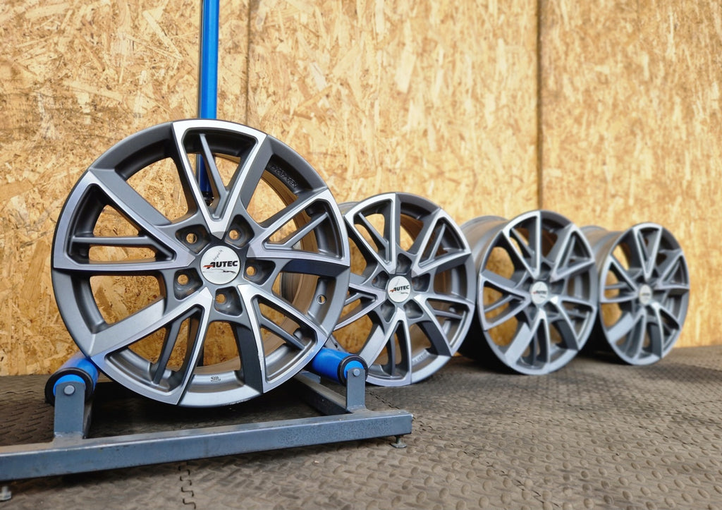 4x Alufelge 16 Zoll 7.0" 5x112 48ET Glanz Graphit KBA48247 Rim Wheel FEL7699355552fz