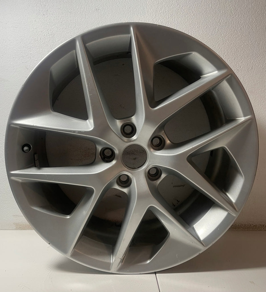 1x Alufelge 18 Zoll 7.5" 5x112 51ET Glanz Schwarz 5F0601025F Seat Leon Rim Wheel FEL9145591440tl