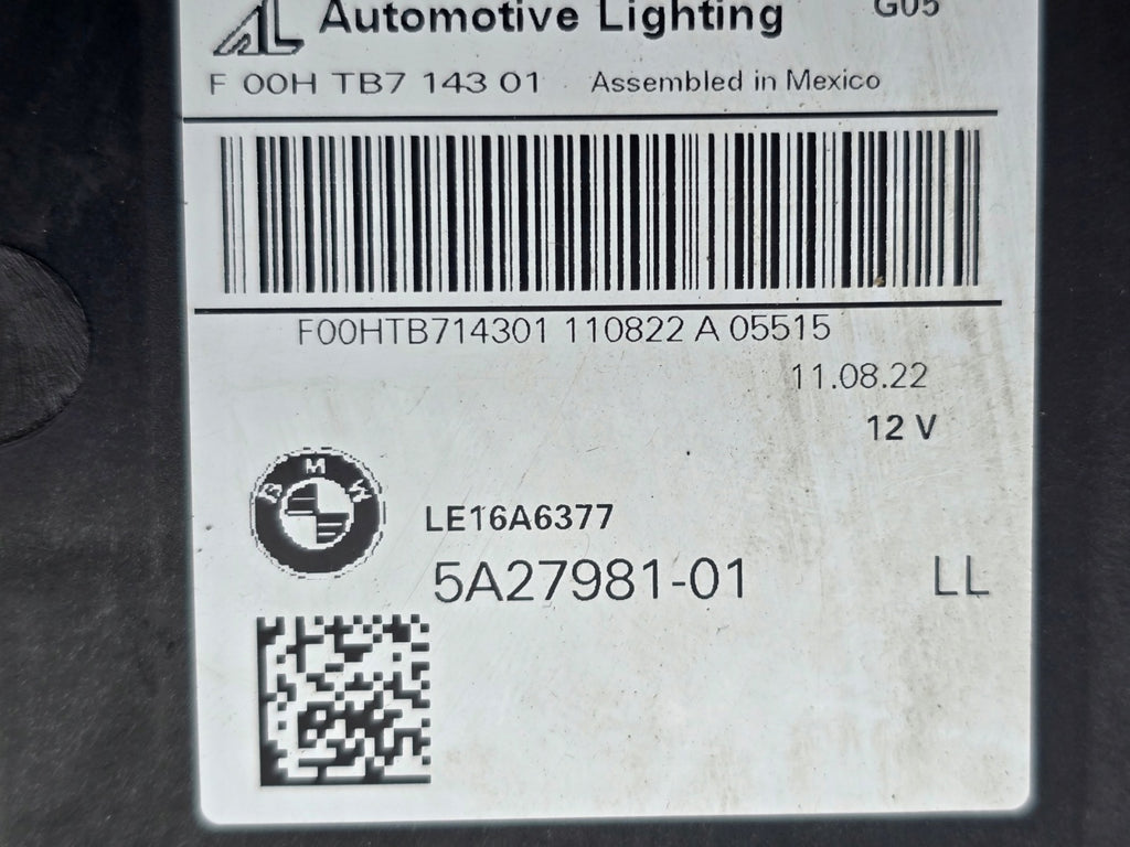 Frontscheinwerfer BMW X5 G05 5A27981-01LL Links Scheinwerfer Headlight SCH5116959449ga