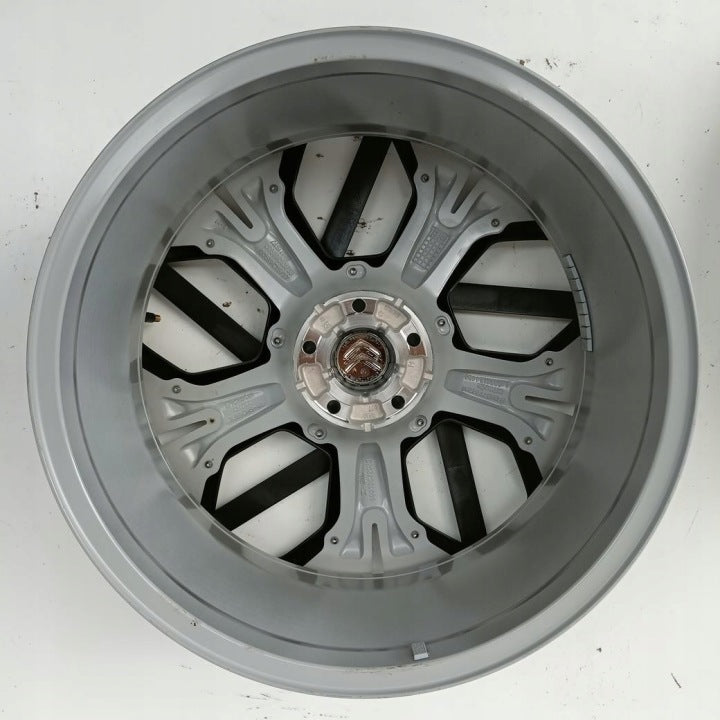 1x Alufelge 19 Zoll 7.0" 5x108 41ET Glanz Silber 9836124480 Citroën C5 I X FEL4456004187tk