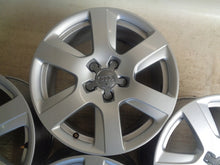 Load image into Gallery viewer, 4x Alufelge 17 Zoll 7.5&quot; 5x112 37ET Glanz Silber 4G0601025L Audi Rim Wheel