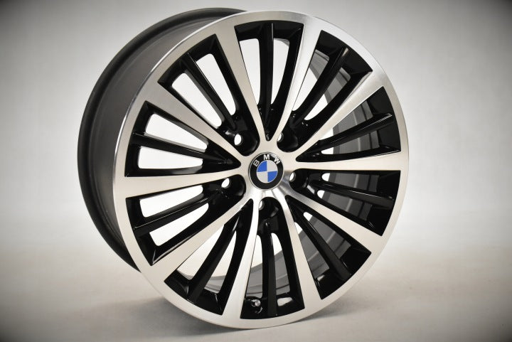 4x Alufelge 17 Zoll 7.5" 5x112 54ET Glanz Schwarz 6855090 BMW 2 Gran Active F45 FEL7196998251xd