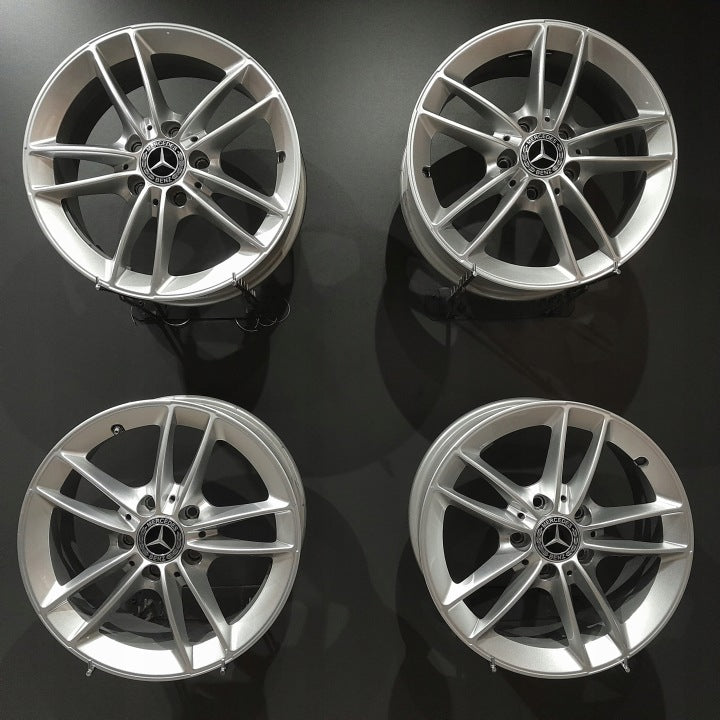 4x Alufelge 16 Zoll 6.5" 5x112 44ET A1774010100 Mercedes-Benz W177 Rim Wheel FEL7521151715nt