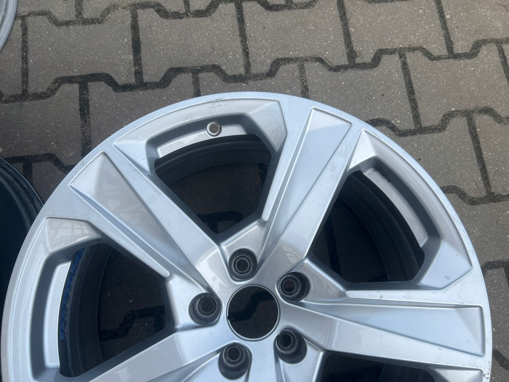 1x Alufelge 19 Zoll 8.0" 5x112 27ET Glanz Silber 4K8601025 Audi Rim Wheel FEL1356411793jy