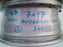 Load image into Gallery viewer, 1x Alufelge 17 Zoll 7.0" 5x112 43ET Glanz Silber 8U0601025 Audi Rim Wheel FEL5014658470gk