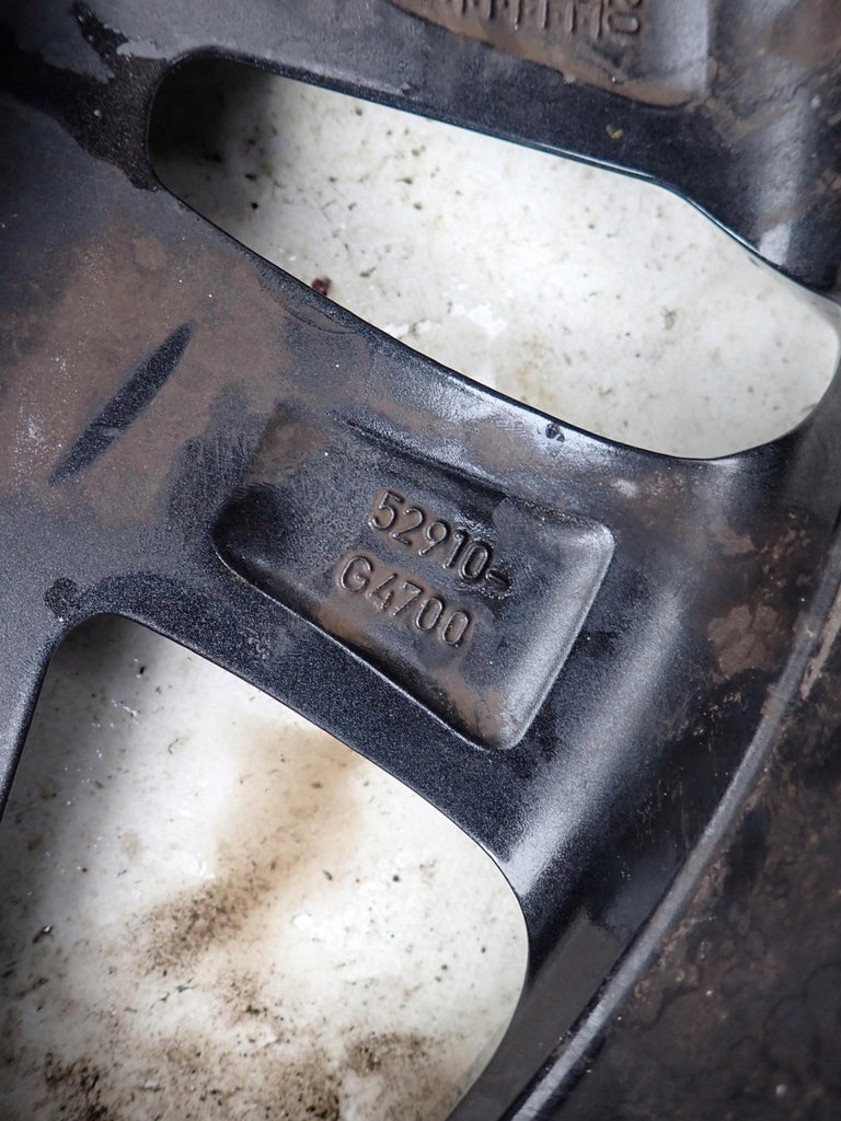 1x Alufelge 17 Zoll 7.0" 5x114.3 53ET Glanz Graphit 52910-G4700 Hyundai I30 Mg FEL8796785145gq