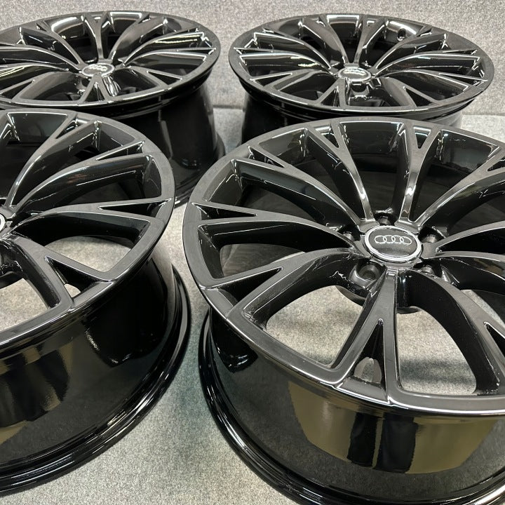 4x Alufelge 19 Zoll 9.0" 5x112 33ET Glanz Silber 4H0601025BG Audi A8 Rim Wheel FEL7774971663tp