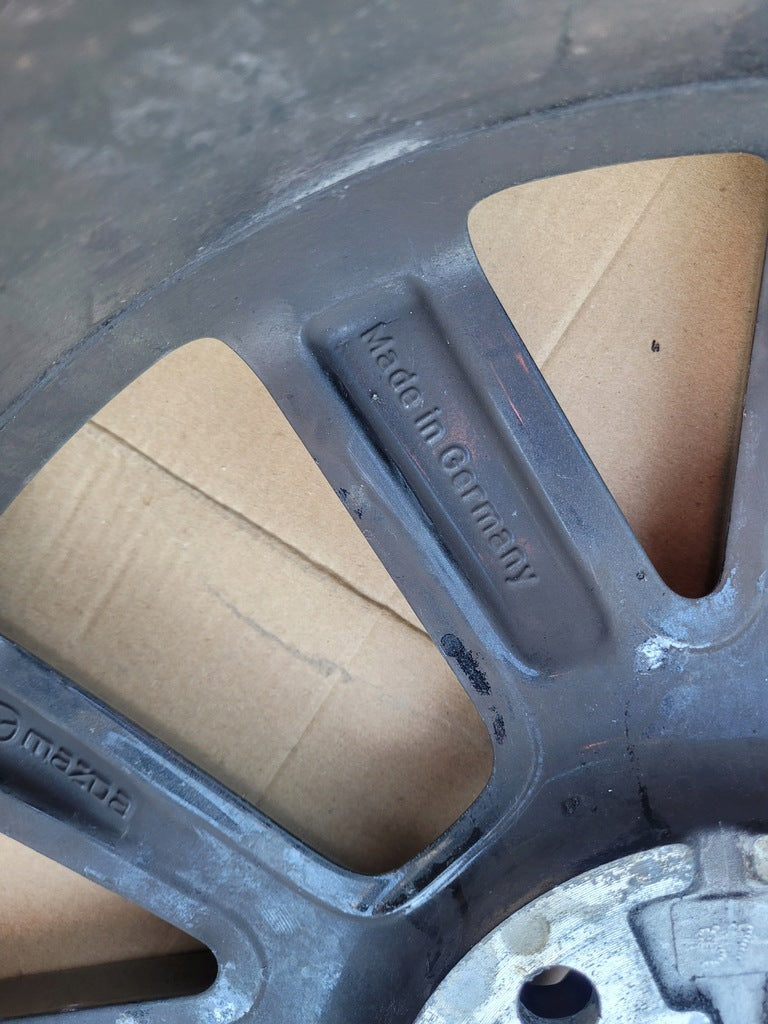 1x Alufelge 18 Zoll 7.0" 5x114.3 45ET Glanz Grau 38101875 Mazda Rim Wheel FEL5125736972op