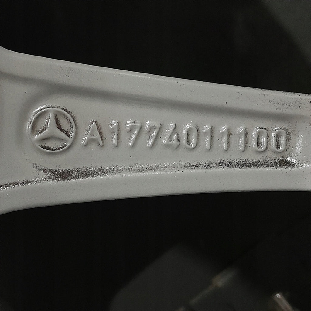 4x Alufelge 16 Zoll 6.5" 5x112 44ET Glanz Silber A1774011100 Mercedes-Benz W177 FEL7715689407jk
