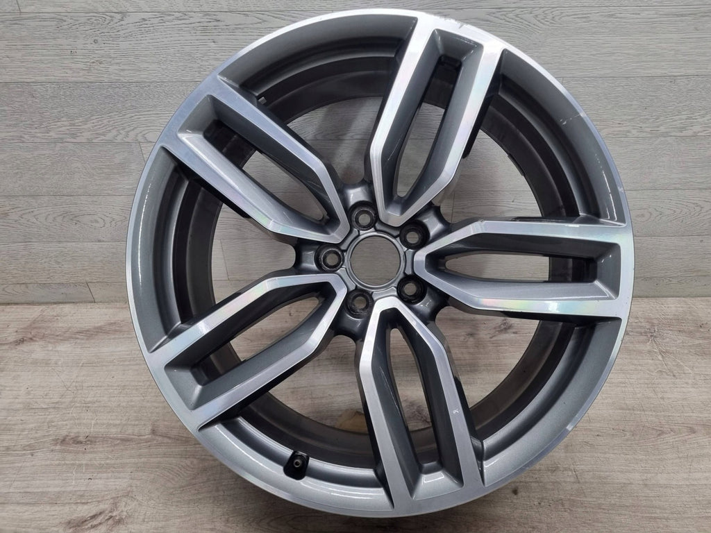 1x Alufelge 21 Zoll 8.5" 5x112 33ET Glanz Silber 8R0601025AM Audi Q5 Rim Wheel FEL8021682961er