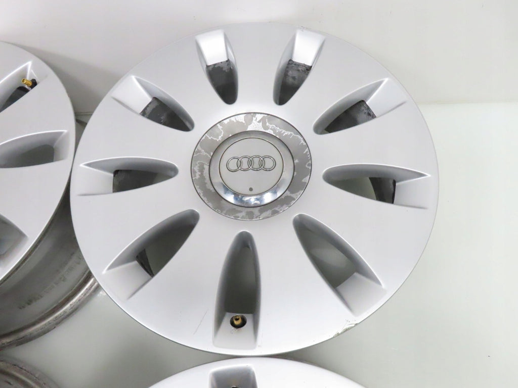 4x Alufelge 16 Zoll 7.0" 5x112 35ET Glanz Silber 4F0601025N Audi A6 A4 Rim Wheel FEL1230362651ww