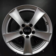 Load image into Gallery viewer, 4x Alufelge 16 Zoll 6.5" 5x112 38ET Glanz Silber Audi Rim Wheel FEL8313133321gr