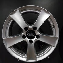 Laden Sie das Bild in den Galerie-Viewer, 4x Alufelge 16 Zoll 6.5" 5x112 38ET Glanz Silber Audi Rim Wheel FEL8313133321gr