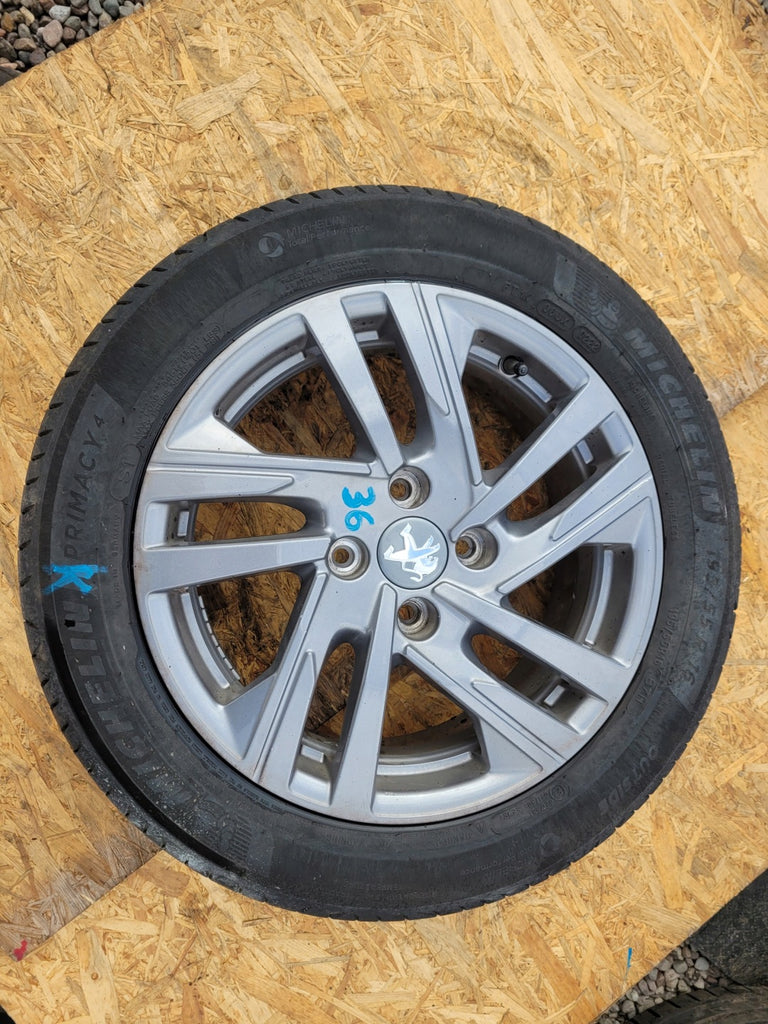 1x Alufelge 16 Zoll 6.5" 4x108 38ET 9825165280 Peugeot Rim Wheel FEL3742330604tj