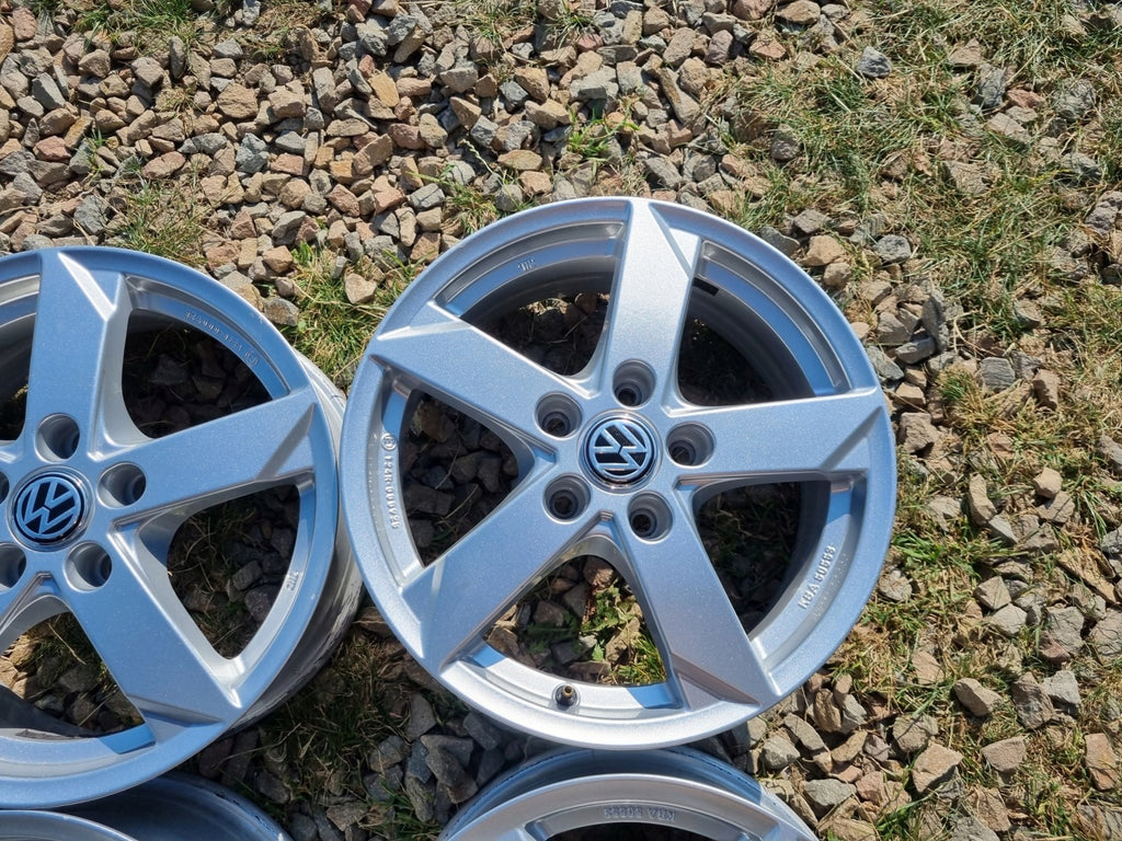 4x Alufelge 16 Zoll 6.5" 5x112 46ET Glanz KBA50553 Skoda Octavia I Rim Wheel FEL4913506988fk