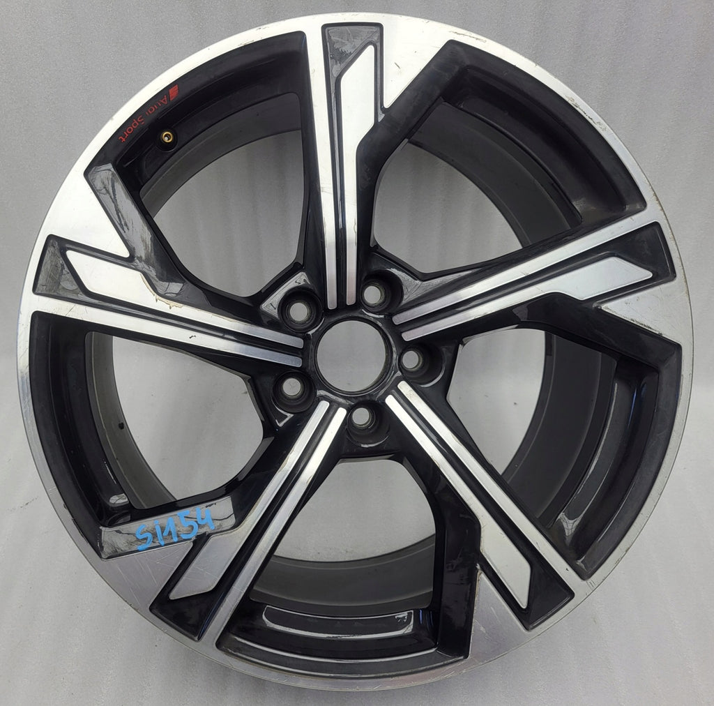 1x Alufelge 19 Zoll 8.5" 5x112 40ET Glanz Schwarz 8W0601025EM Audi Rim Wheel FEL8177121475dl