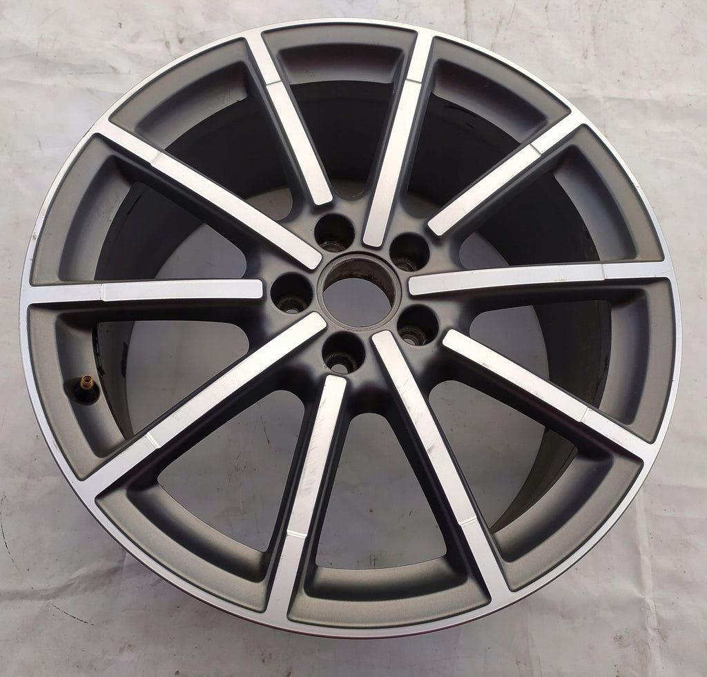 1x Alufelge 19 Zoll 5.0" 5x112 43ET Graphit 4G9601025J Audi A6 Allroad C7