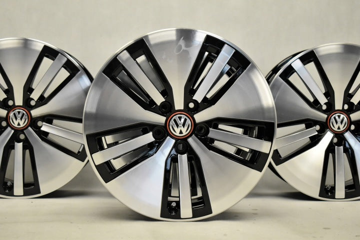 4x Alufelge 17 Zoll 7.0" 5x112 40ET Glanz Silber 3G0601025AM VW Passat Rim Wheel FEL8862371846sl