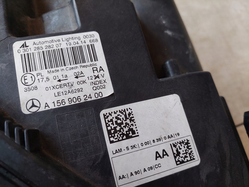 Frontscheinwerfer Mercedes-Benz Gla A1569062400 LED Rechts Headlight SCH9175460755is