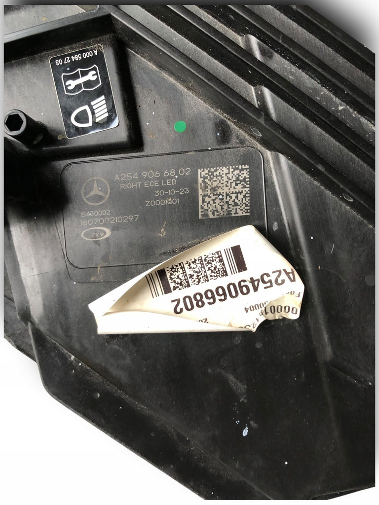 Frontscheinwerfer Mercedes-Benz A2549066802 LED Rechts Scheinwerfer Headlight SCH5603062365ay