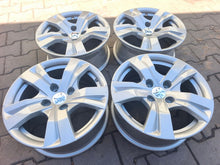 Load image into Gallery viewer, 4x Alufelge 15 Zoll 6.5" 4x108 20ET Glanz Silber Opel Crossland 2008 I Rim Wheel FEL9455041850gr