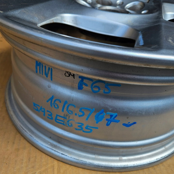 1x Alufelge 16 Zoll 6.5" 5x112 47ET 5A3E635 Mini Rim Wheel FEL1760269169bf