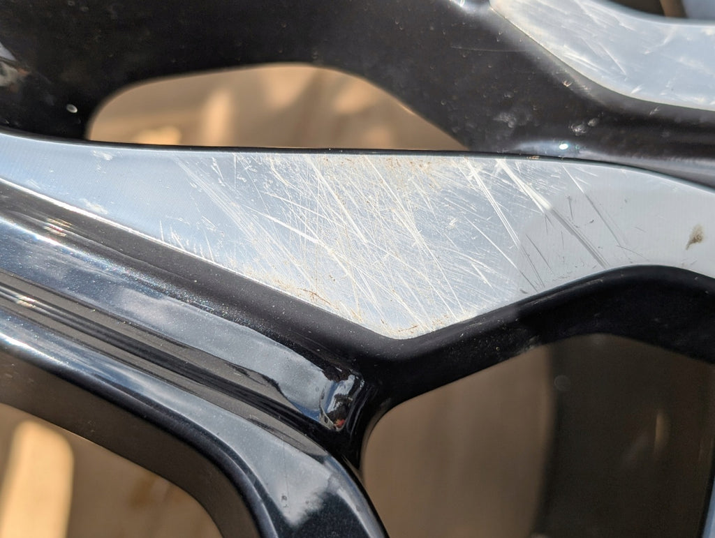 1x Alufelge 20 Zoll 7.5" 5x114.3 45ET Glanz Schwarz KR9P-V3-810 Mazda Cx60 Cx-60 FEL6644115680sa