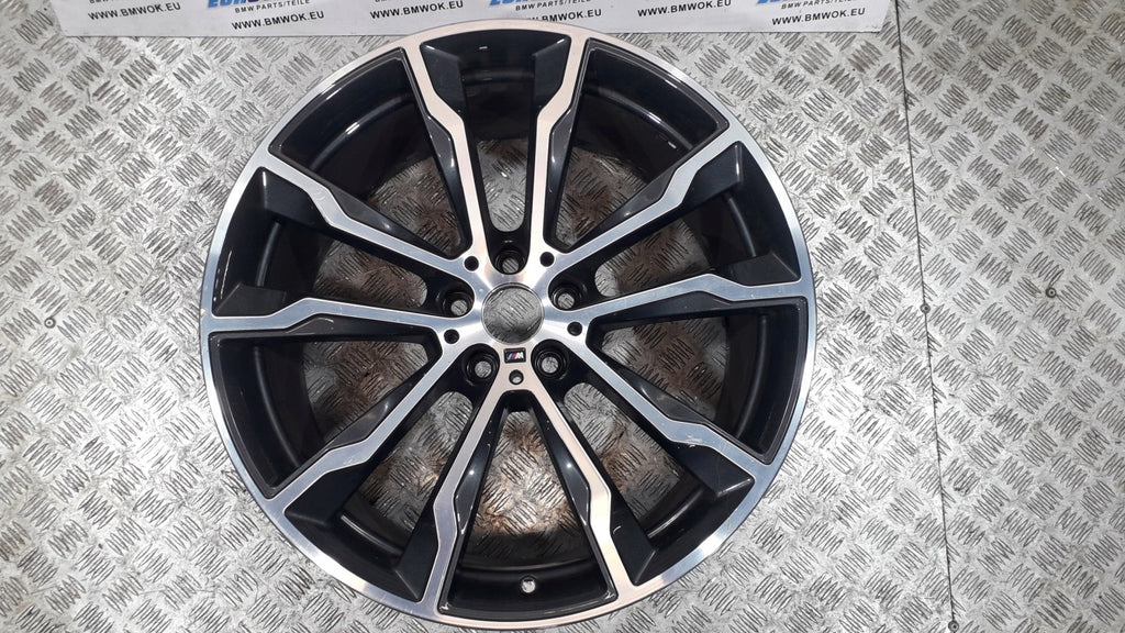 1x Alufelge 20 Zoll 9.5" 5x112 43ET Glanz Graphit 8010269 BMW G01 G02 Mg FEL1022405673vs