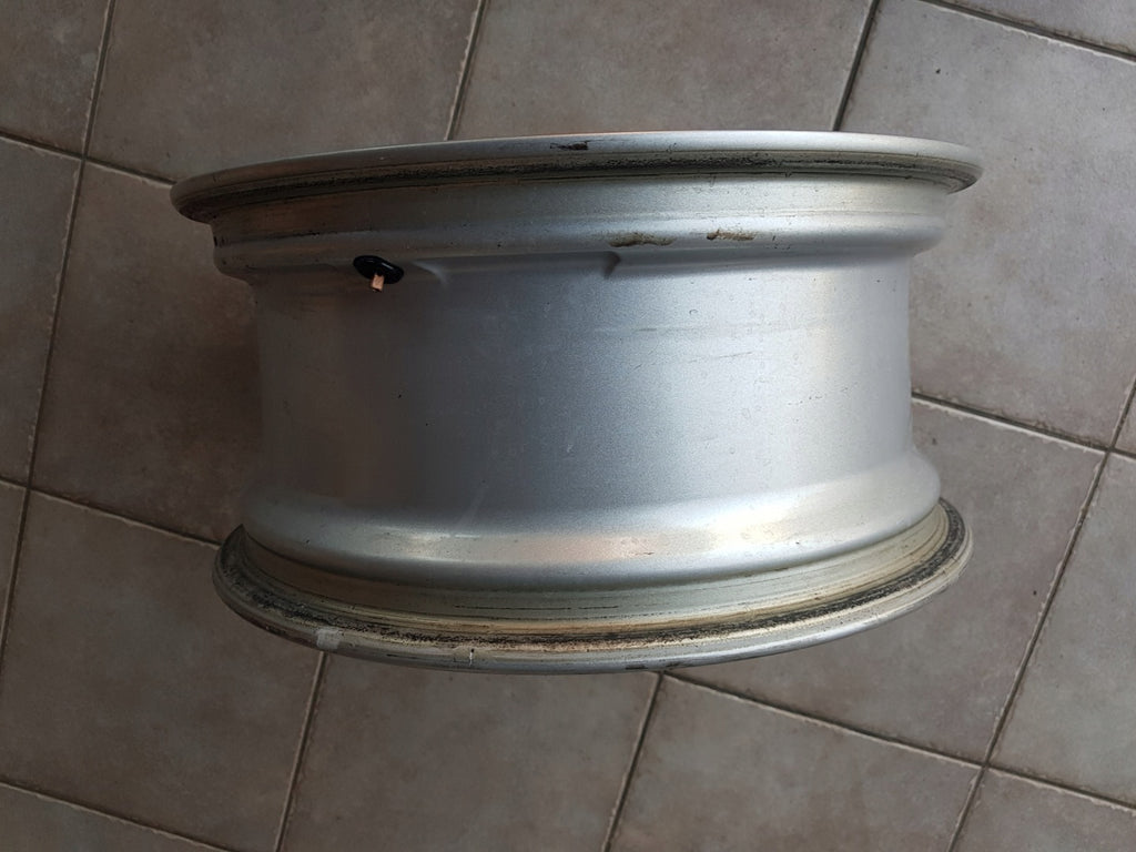 1x Alufelge 16 Zoll 7.0" 5x108 50ET Glanz Silber F1EC-1007-A1A Ford Focus C-Max FEL7177110470bm