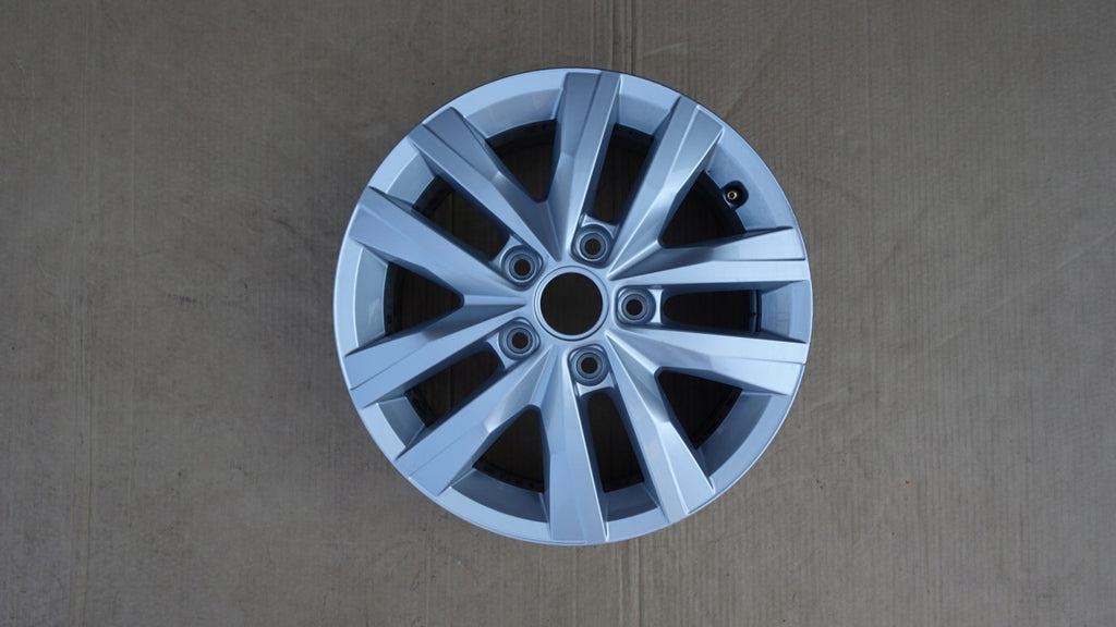 1x Alufelge 16 Zoll 6.5" 5x120 51ET Glanz Silber 7E0601025N VW T6 Rim Wheel FEL2834087852vj
