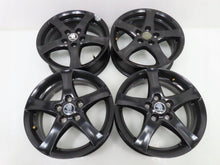 Laden Sie das Bild in den Galerie-Viewer, 4x Alufelge 16 Zoll 6.0" 5x112 48ET Glanz Schwarz KBA49473 Skoda I Rim Wheel FEL7514968613ty